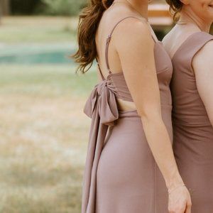 Birdy Grey Benny Crepe Bridesmaids dress